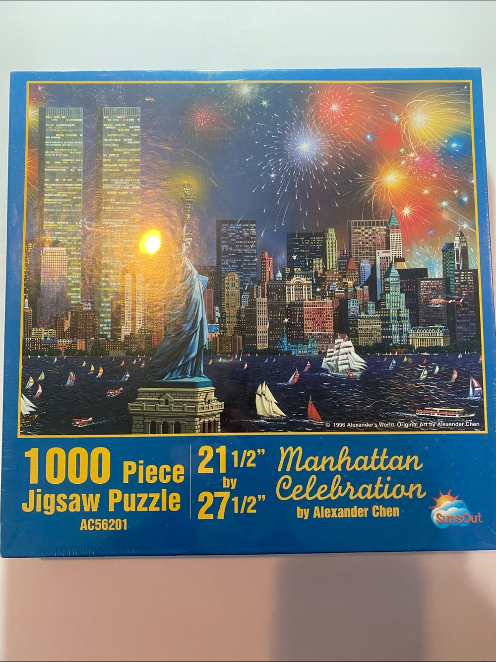 Vintage Manhattan Celebration 1000-Piece Jigsaw Puzzle
